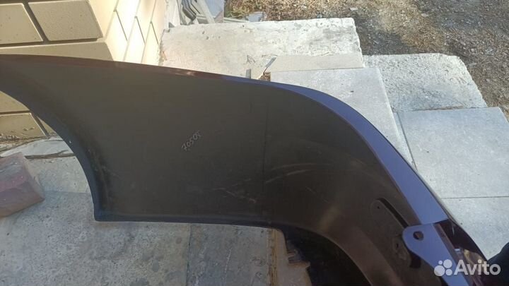 Задний бампер на лада приора