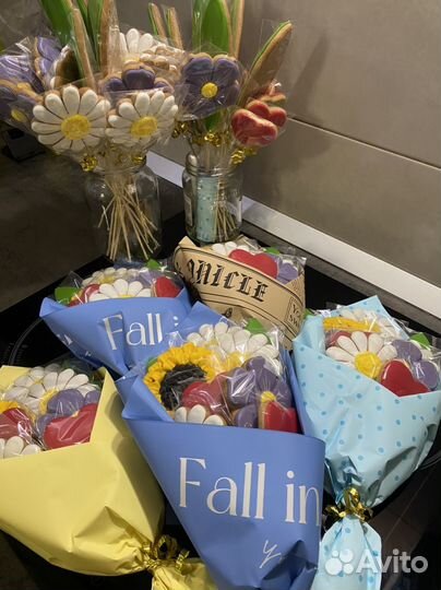 Имбирные пряники букеты к любому празднику