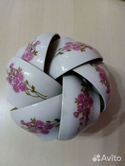 Чайный сервиз из 6 пар. Новый