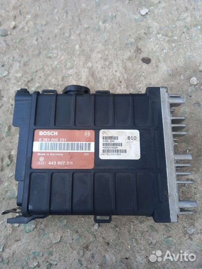 Мозги моно audi 80b3 1.8