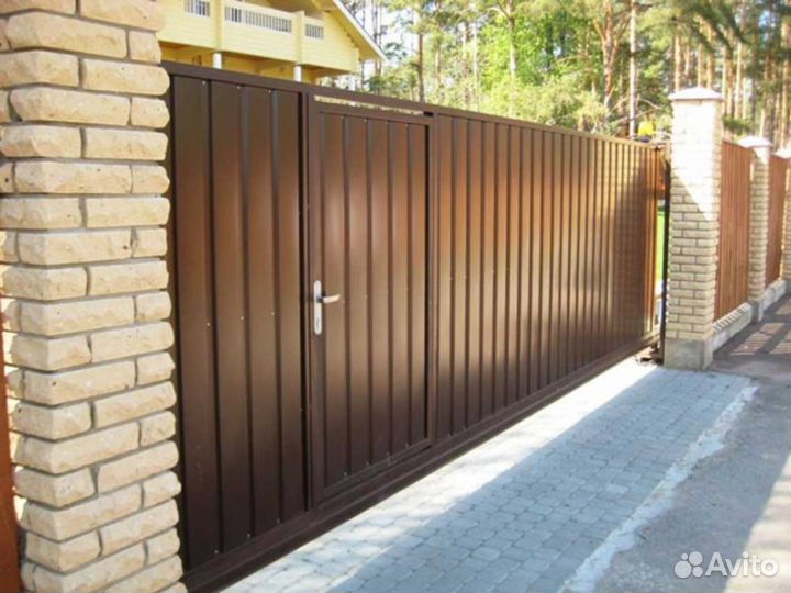 Ворота на заказ 