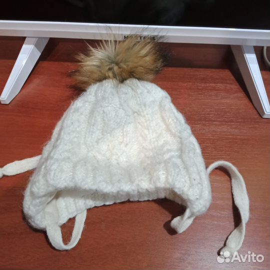 Шапка детская с 6мес до 1,5 лет