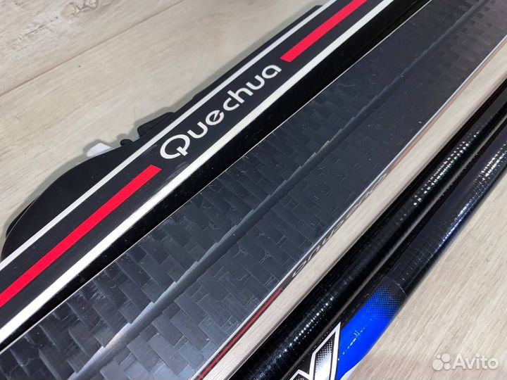 Лыжи беговые classic 50 Quechua 202см с ботинками