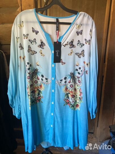 Женские туники больших размеров