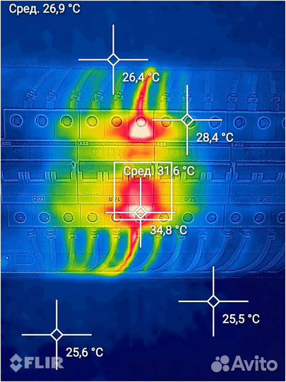 Обследование тепловизором