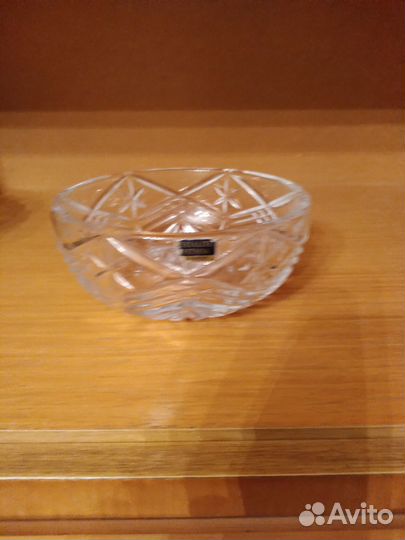 Ваза хрустальная.чехия