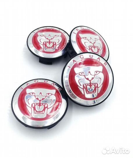 Ступичные колпачки заглушки на литые диски Jaguar