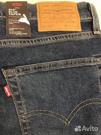 Джинсы levis новые