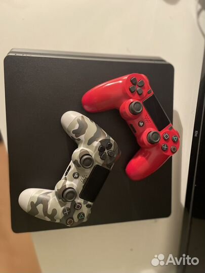 Sony playstation 4 slim 1tb+игры