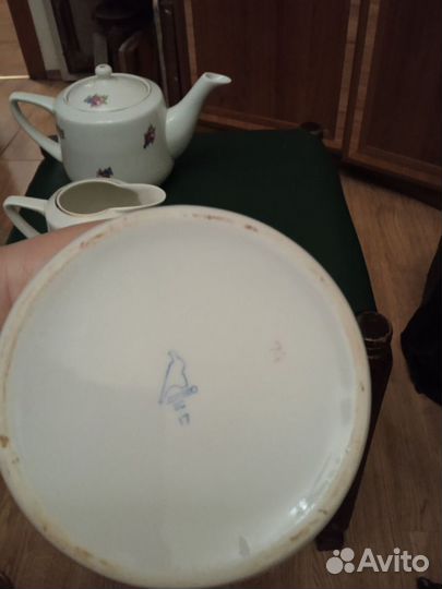 Заварочный чайник, молочник, соусник 1956 год