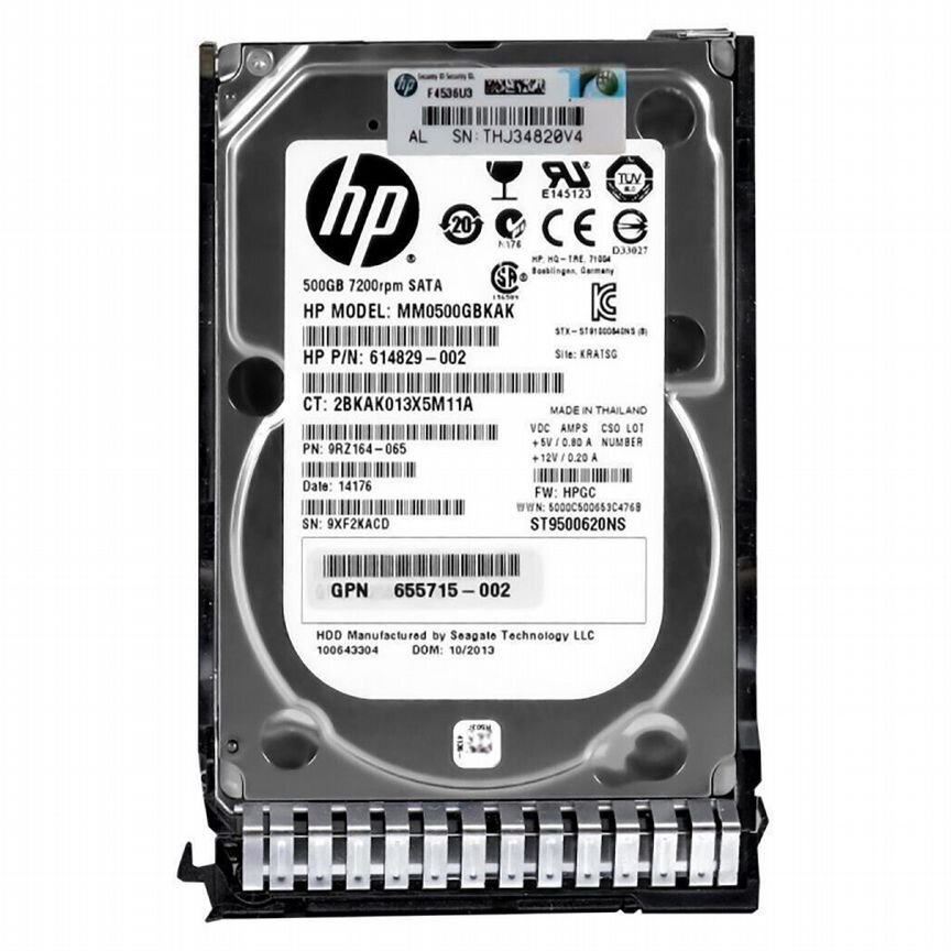 [713968-001] Жесткий Диск Hp 500gb Sata3 2.5" Hdd 713968-001