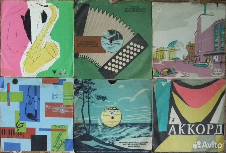 Пластинки патефонные (78) и другие