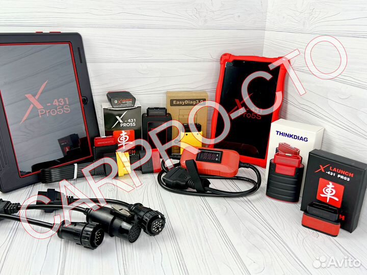 Launch X431 Pro5 Автосканер с обучением