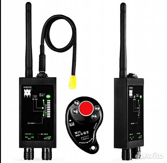 Детектор жучков и скрытых камер gps M8000