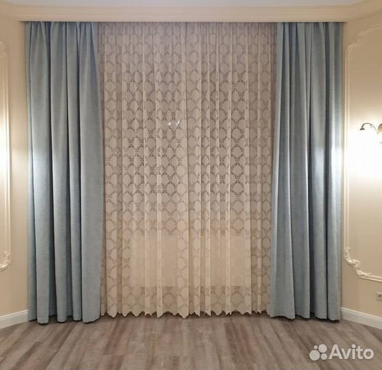 Пошив штор и тюля