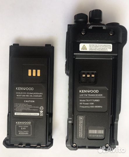 Новые самые мощные рации Kenwood TK-F7 Turbo 10w
