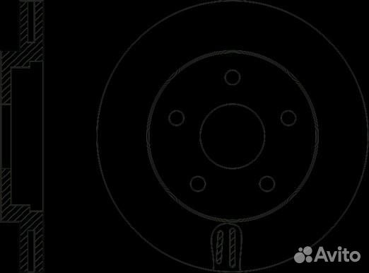 Диск тормозной