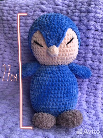 Плюшевый пингвин