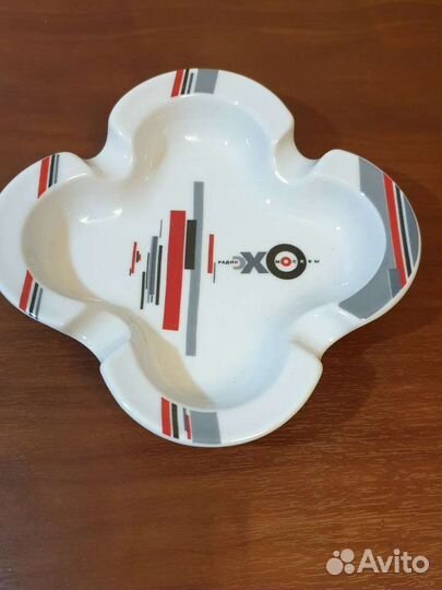 Пепельница фарфор Императорский с лого Эхо Москвы