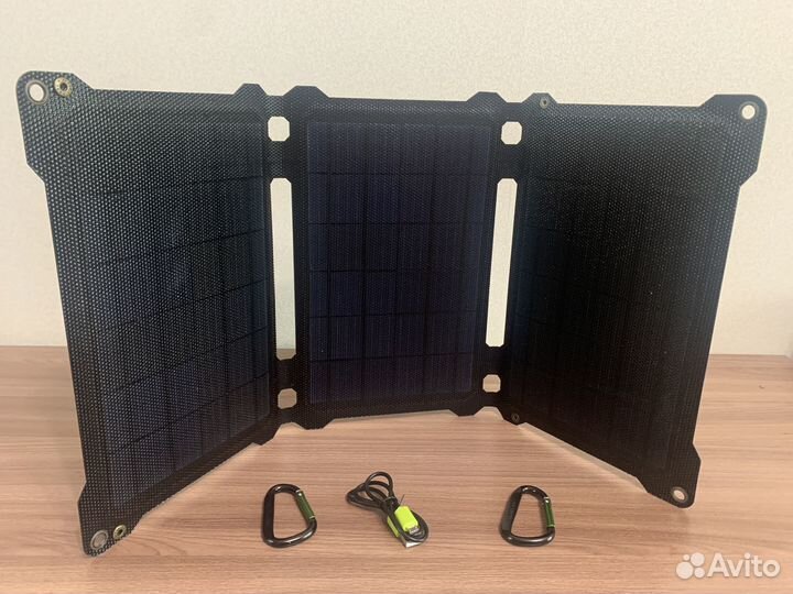 Солнечная панель Allpowers 21W чёрная