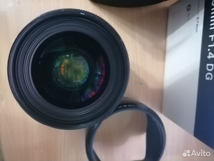 Объектив Sigma 35 mm f1.4 art canon