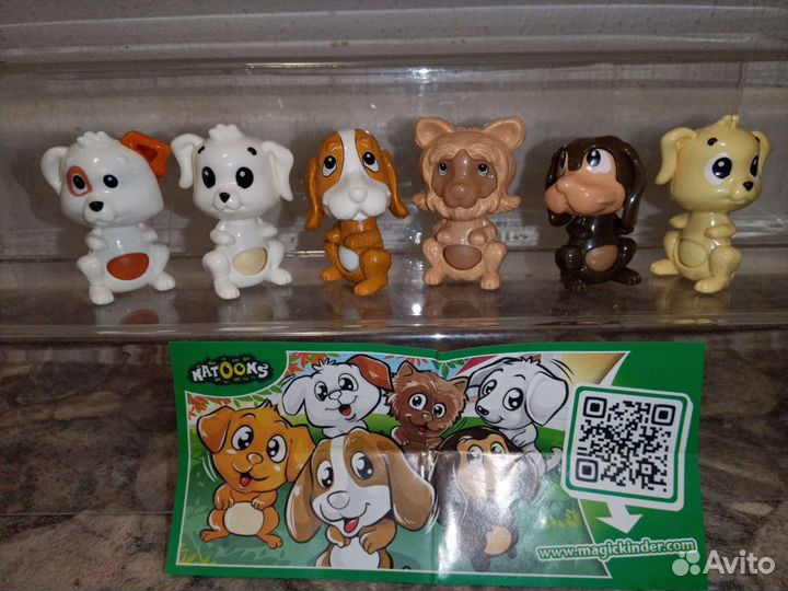 Разные серии игрушек киндер