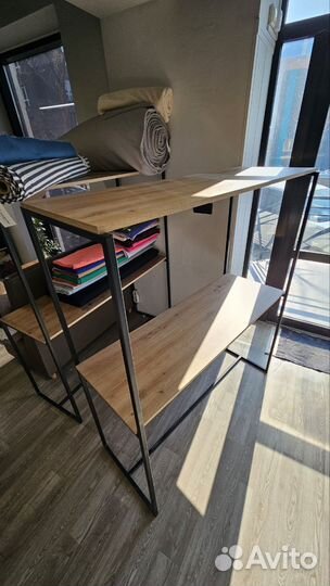 Стеллаж металлический в стиле лофт