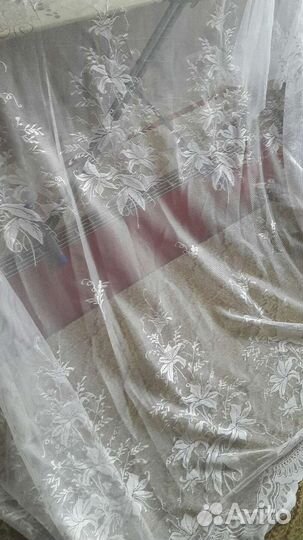 Тюль новая