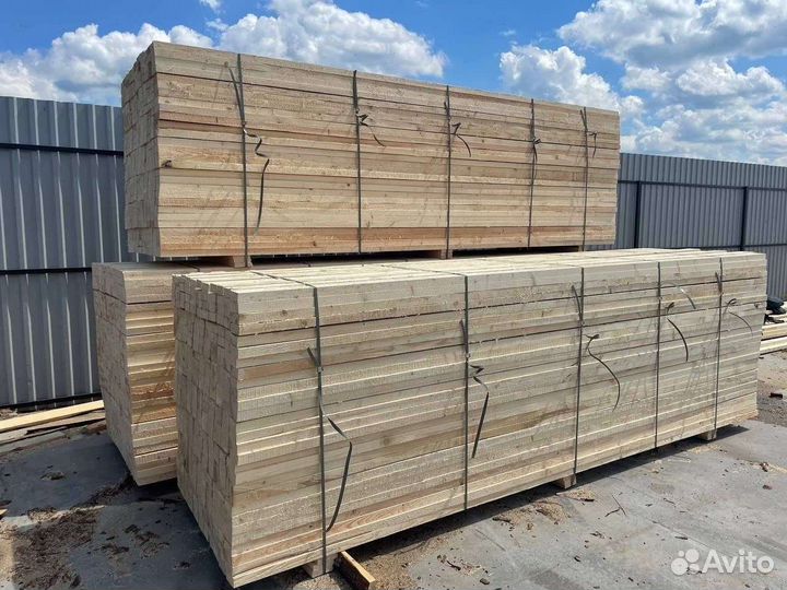 Брус обрезной 100x150mm