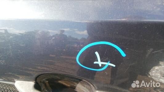 Дверь задняя левая ford focus 2 (KML26FG01)