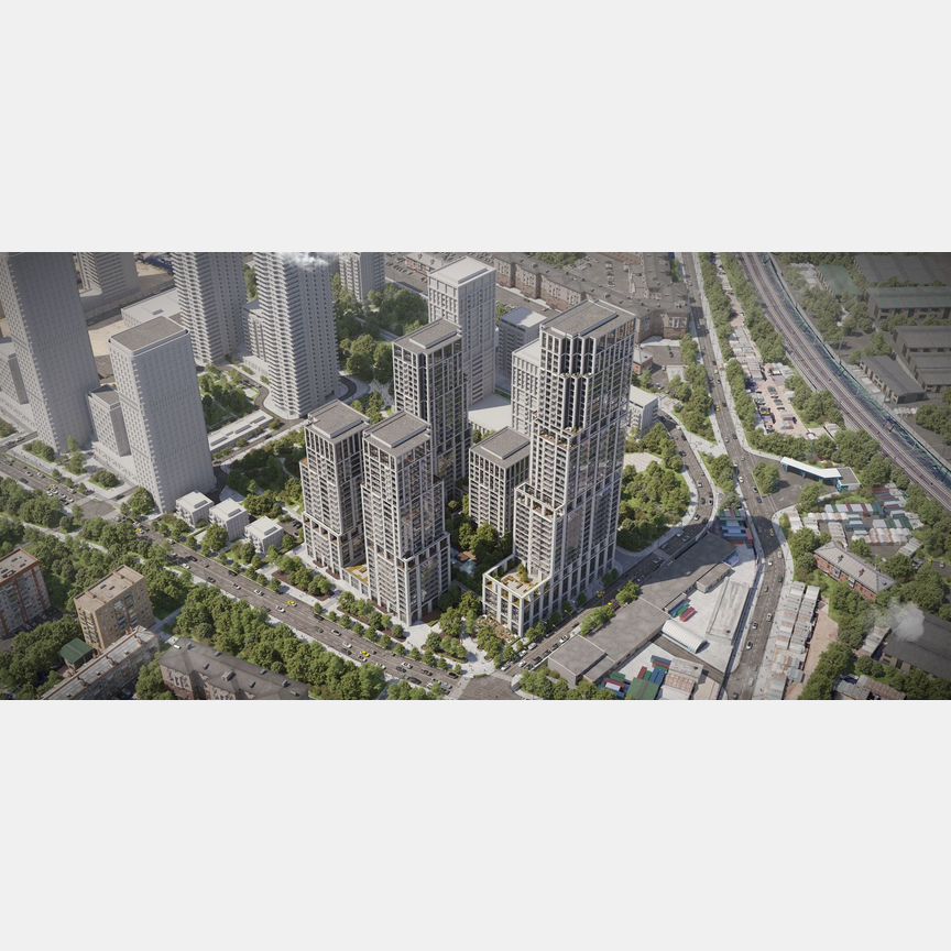 2-к. квартира, 160,5 м², 1/29 эт.