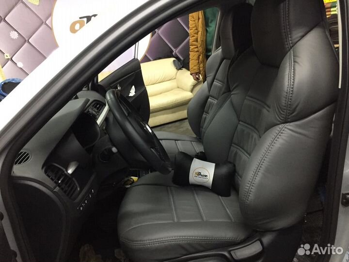 Авточехлы с боковой поддержкой на Салярис