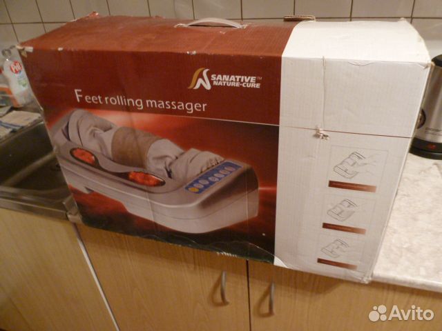Массажёр ножной роликовый