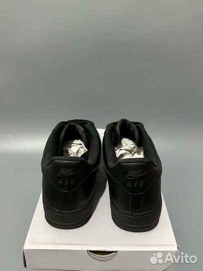 Кроссовки Nike Air Force 1 Low Triple Black ориг