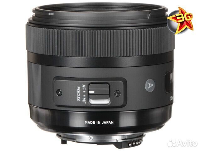 Объектив Sigma AF 30mm f/1.4 DC HSM Art Nikon F