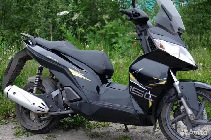 Разбор макси скутер Stels Zion