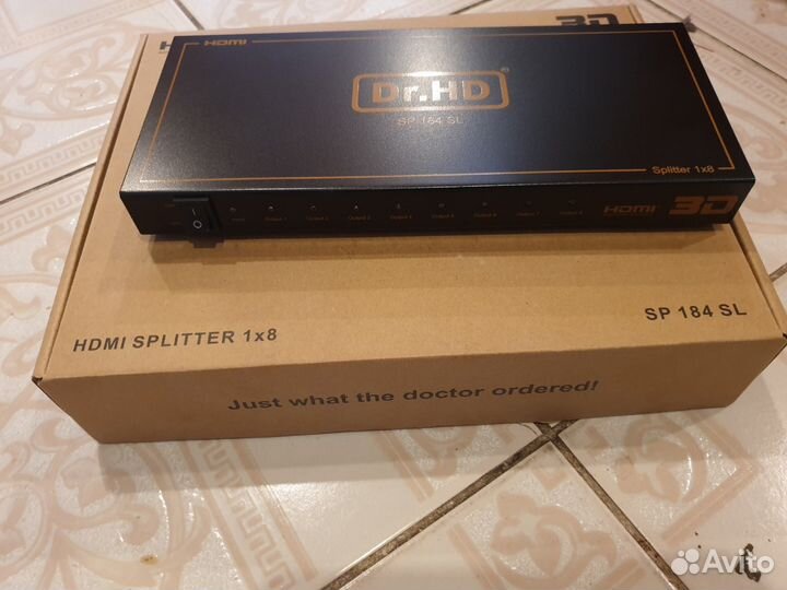 Сплиттер 8 hdmi ver.1.4