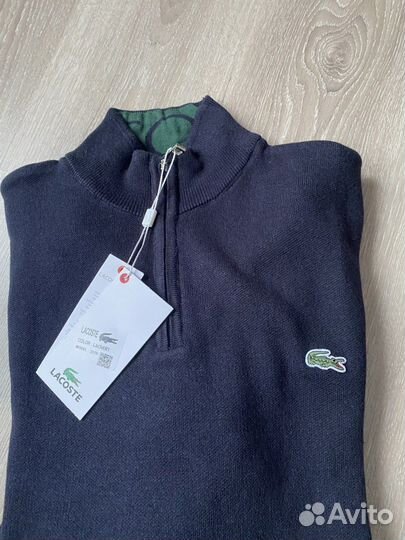 Lacoste Мужской джемпер тёмно-синий