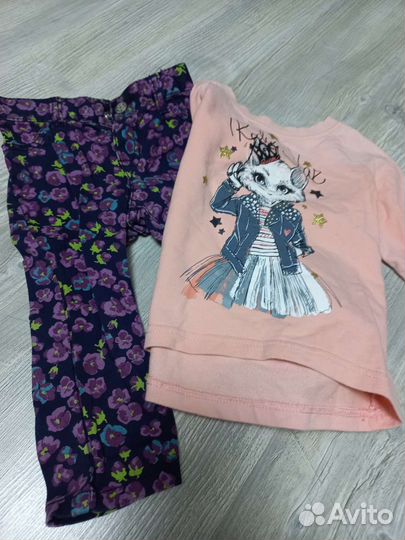 Вещи пакетом на девочку