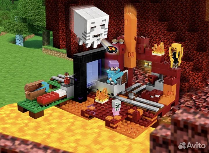 Конструктор lego Minecraft 21143