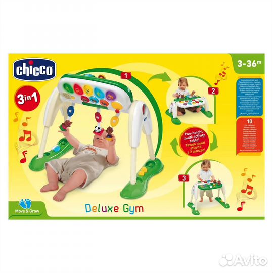 Игровой центр Chicco 3 в 1 deluxe