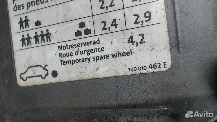 Лючок бензобака Volkswagen Golf Plus, 2008