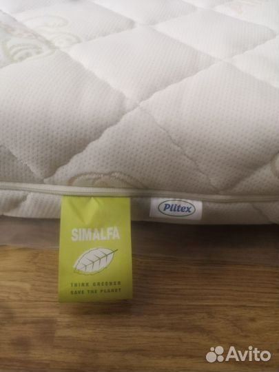Матрас Детский 120х60 Plitex Simalfa + наматрасник