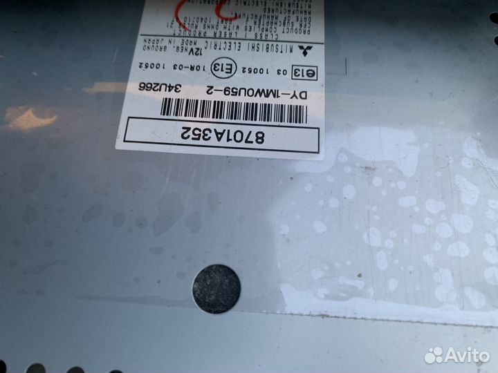 Магнитола Mitsubishi Outlander Xl