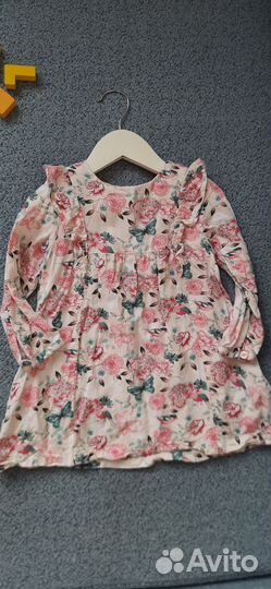 Платье для девочки 74 80