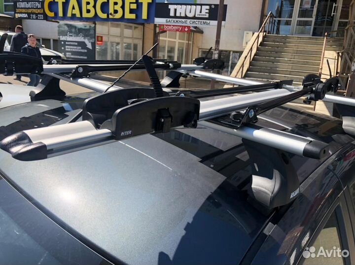 Крепление для перевозки велосипедов на крыше