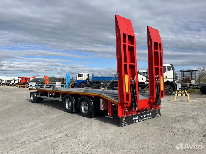 Прицеп трал (тяжеловоз) МегаТрон 4589PF, 2023
