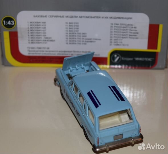 Масштабные модели автомобилей Москвич масштаб 1/43