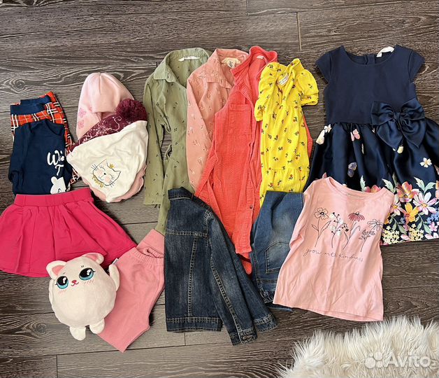 Одежда на девочку пакетом 116 размер