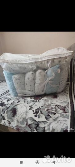 Бортики в кроватку